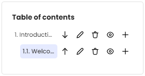 Moodle - Book - Subchapter Indented Example